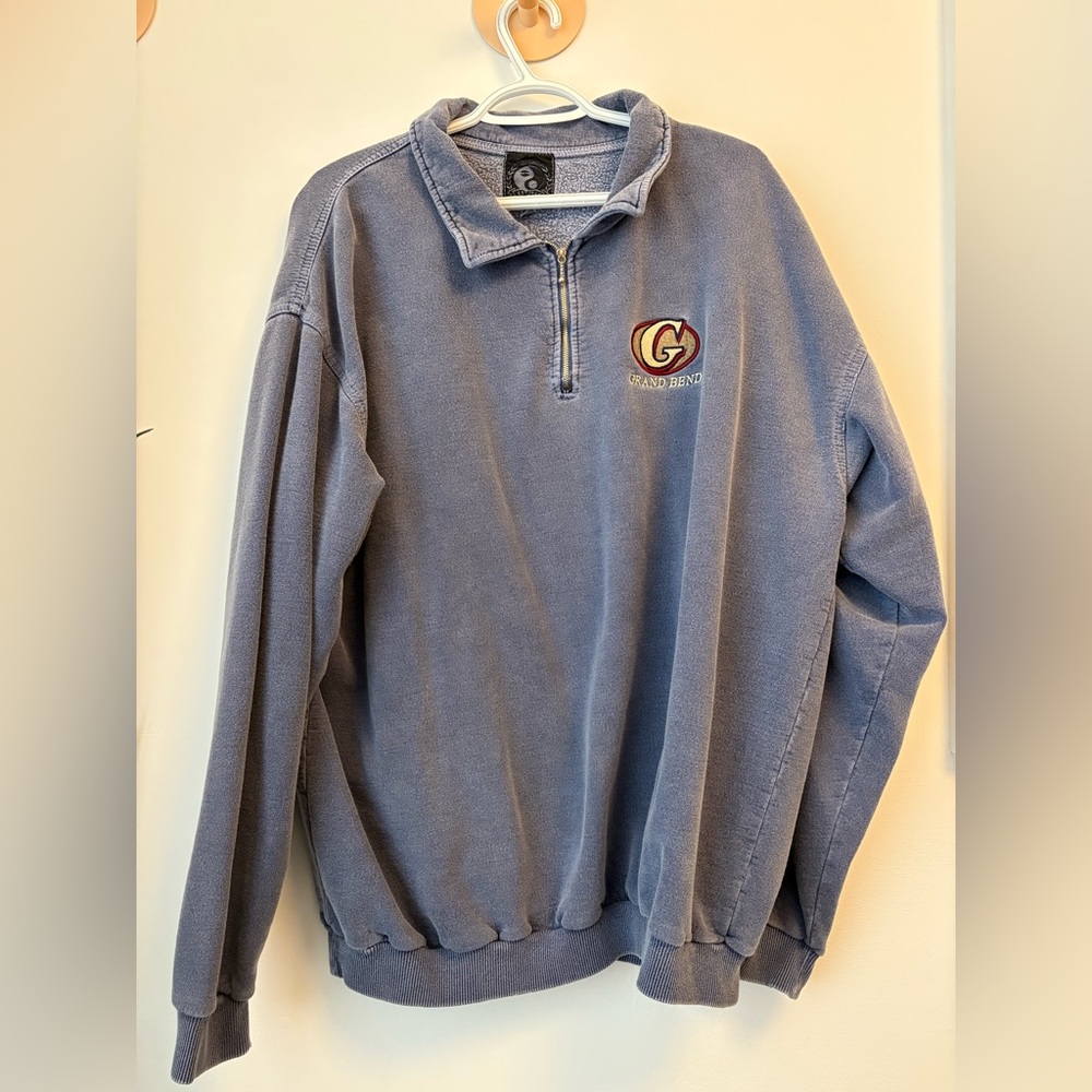 Vintage quarter zip sweater